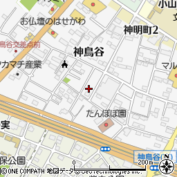 栃木県小山市神鳥谷931周辺の地図