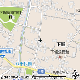 長野県安曇野市堀金烏川4751周辺の地図