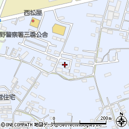 栃木県佐野市高萩町667周辺の地図