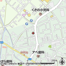 栃木県足利市上渋垂町93周辺の地図