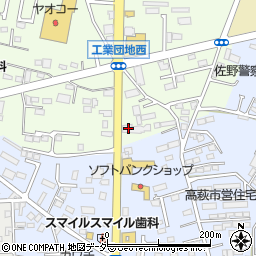 株式会社カープラザ佐野周辺の地図