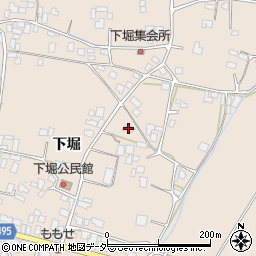長野県安曇野市堀金烏川4700周辺の地図