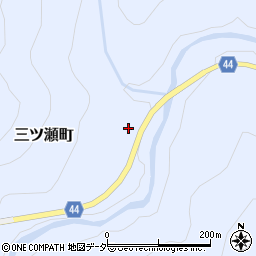 石川県白山市三ツ瀬町ハ58周辺の地図