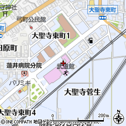 石川県加賀市大聖寺東町周辺の地図