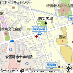 長野県安曇野市豊科南穂高3036周辺の地図