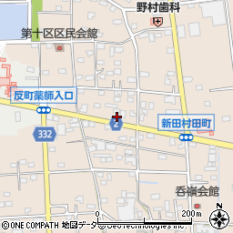 村田新道会館周辺の地図