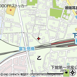茨城県筑西市乙24周辺の地図