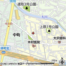 群馬県伊勢崎市山王町1-37周辺の地図