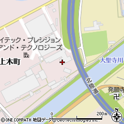 石川県加賀市大聖寺上木町（ロ）周辺の地図