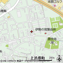 栃木県足利市上渋垂町441周辺の地図