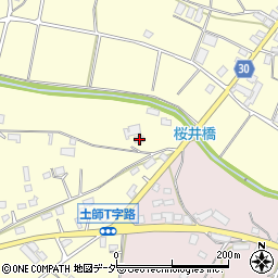茨城県笠間市土師1207周辺の地図