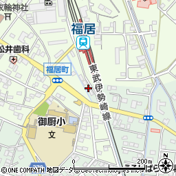 栃木県足利市上渋垂町1-7周辺の地図