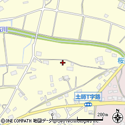 茨城県笠間市土師1221-2周辺の地図