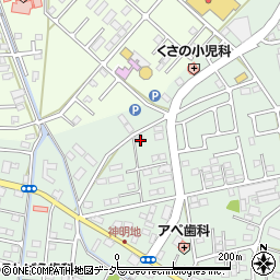 栃木県足利市上渋垂町95周辺の地図