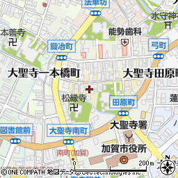 石川県加賀市大聖寺鉄砲町38周辺の地図