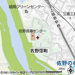 群馬県高崎市佐野窪町26-2周辺の地図