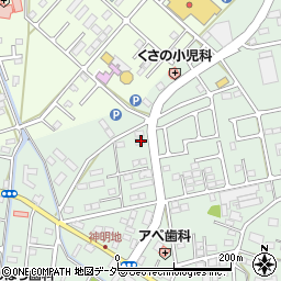 栃木県足利市上渋垂町95-1周辺の地図