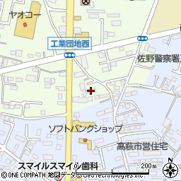 栃木県佐野市浅沼町3周辺の地図