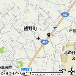群馬県太田市熊野町19-16周辺の地図
