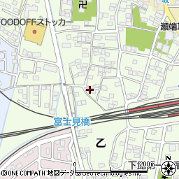 茨城県筑西市乙24-3周辺の地図