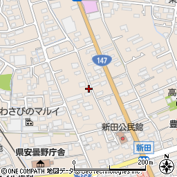 長野県安曇野市豊科5914周辺の地図