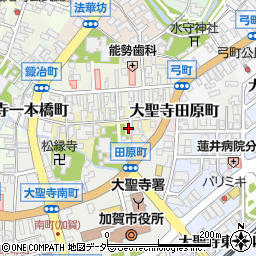 石川県加賀市大聖寺鉄砲町25周辺の地図