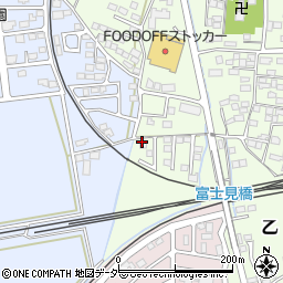 茨城県筑西市乙211-4周辺の地図