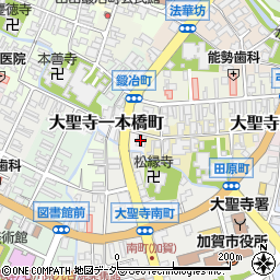 福井銀行大聖寺支店周辺の地図