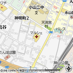 栃木県小山市神鳥谷833周辺の地図