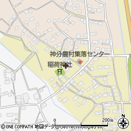 茨城県筑西市神分551周辺の地図