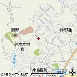 群馬県太田市熊野町22-18周辺の地図