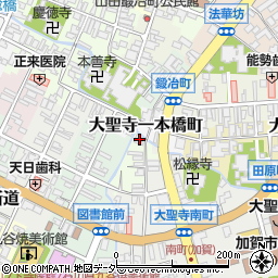 石川県加賀市大聖寺十一町34周辺の地図