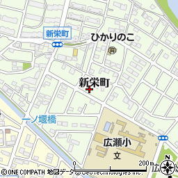 〒372-0038 群馬県伊勢崎市新栄町の地図