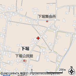 長野県安曇野市堀金烏川4701周辺の地図