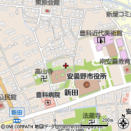 長野県安曇野市豊科5632周辺の地図