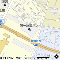 第一屋製パン株式会社　高崎工場総務課周辺の地図