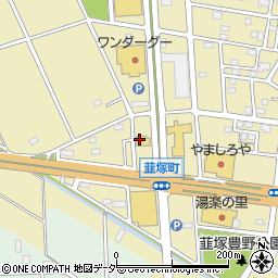 かっぱ寿司 伊勢崎店周辺の地図