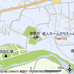 海雲寺周辺の地図