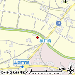 茨城県笠間市土師1209周辺の地図
