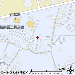 栃木県佐野市高萩町669周辺の地図