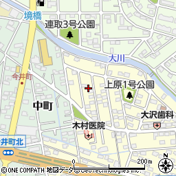 群馬県伊勢崎市山王町1周辺の地図