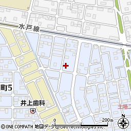 栃木県小山市土塔83周辺の地図