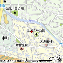 群馬県伊勢崎市山王町38-20周辺の地図