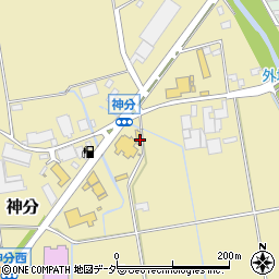 茨城県筑西市神分771周辺の地図