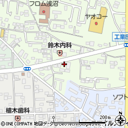栃木県佐野市浅沼町43周辺の地図