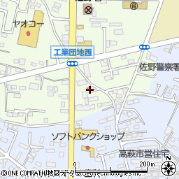 栃木県佐野市浅沼町4周辺の地図