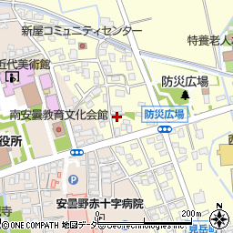 長野県安曇野市豊科南穂高3004周辺の地図