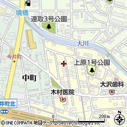 群馬県伊勢崎市山王町1-43周辺の地図