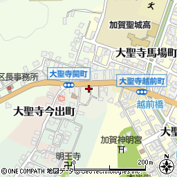 石川県加賀市大聖寺関町周辺の地図