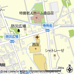 東京靴流通センター　豊科店周辺の地図